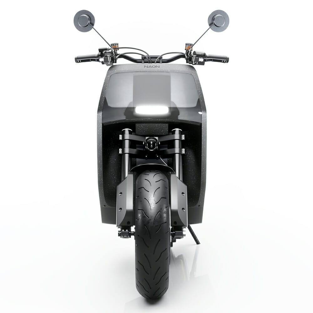 A motorcycle is shown on a white background.